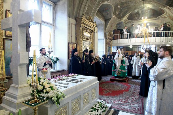 Святейший Патриарх Московский и всея Руси Кирилл совершит панихиду