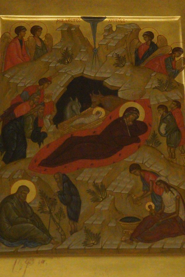 Рождество Христово в храме прп. Василия исповедника  у Рогожской заставы