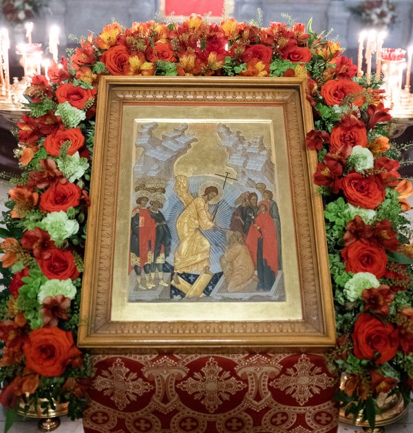 Светлое Христово Воскресение в храме преподобного Василия Исповедника у Рогожской заставы